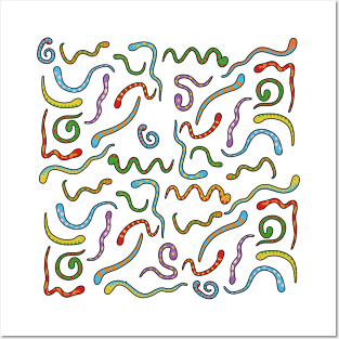 Snake Pattern Posters and Art